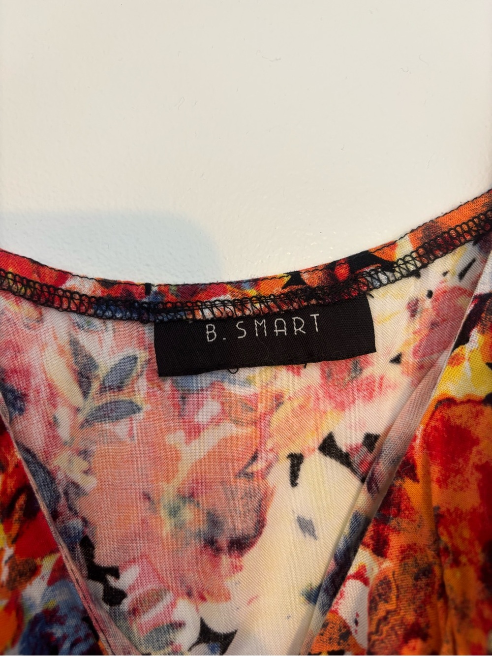 B. Smart Floral High-Low Spaghetti Strap Dress - Picture 3 of 3